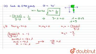 The value of the lambda if the lines 23y4lambda6xy120 are [upl. by Elkcim]