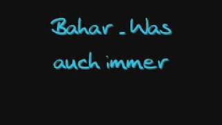 Bahar was auch immer  Lyrics [upl. by Burford582]