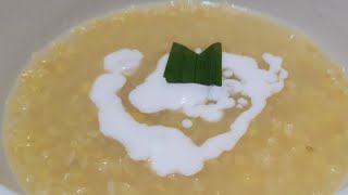 Split Mung Beans Dessert  DAPUR2020 [upl. by Mahsih]