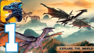 Dragon Simulator Be a Dragon  Tutorial  Gameplay Walkthrough Part 1  ANDROID  iOS [upl. by Entirb548]