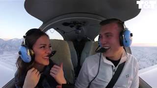 Pilot Surprises Girlfriend With Proposal At 8500ft [upl. by Joyann]