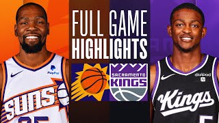 SUNS at KINGS  FULL GAME HIGHLIGHTS  December 22 2023 [upl. by Imogen749]