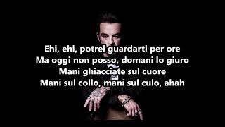 Salmo ft Nstasia  Il Cielo Nella Stanza Lyrics [upl. by Lalad]