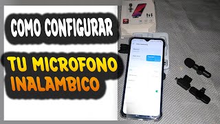 Como activar mi micrófono inalámbrico a mi celular activa OTG [upl. by Hausner521]