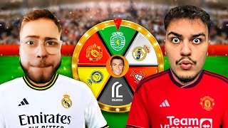 SFIDA ME RULETË EKIPET E RONALDOS  FIFA 25 [upl. by Lothario]