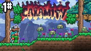 Um Noob Jogando Terraria Calamity em 2024 [upl. by Ahsaelat]