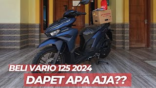 Beli Honda Vario 125 Terbaru 2024 Dapet Apa Aja [upl. by Yorle301]