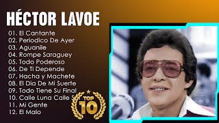 Hector Lavoe  10 Grandes Exitos Mejores Éxitos Mejores Canciones [upl. by Goss924]