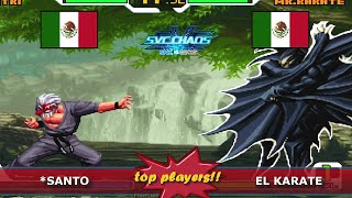 TOPs SVC Chaos FT5 Santo Mex vs El Karate Mex svcchaos [upl. by Gnuhn]