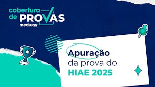 Live de Apuração  Prova de Residência Médica do HIAE 2025  Cobertura de Provas Medway [upl. by Nnaes591]