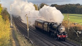 LMS 44871 Light Engine Movement Carnforth to St Philips Marsh 181024 [upl. by Mahau]