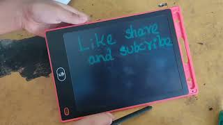 LCD WRITING TABLET unboxing [upl. by Arakal]