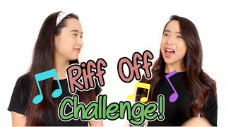 Riff Off Challenge  Samantha and Madeleine [upl. by Dorman25]