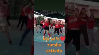 Zumba Fitdance class ni wifey💃 [upl. by Aruasi361]