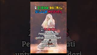 5 Zodiak Selalu Waspada  zodiak zodiaklovers zodiakhariini zodiachariini zodiak2024 zodiac [upl. by Ttik180]