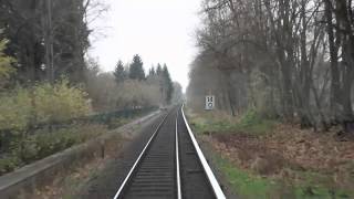 Führerstandsmitfahrt SBahn Berlin Marienfelde  Blankenfelde [upl. by Aillicirp]