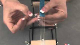 How to Work with a Bead Loom [upl. by Annairba614]