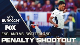 England vs Switzerland Full Penalty Shootout  UEFA Euro 2024  Quarterfinals [upl. by Namie862]