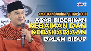 DOA AGAR DIBERIKAN PETUNJUK DAN KECUKUPAN DALAM HIDUP  TAUSIYAH USTADZ HILMAN FAUZI [upl. by Ennybor802]