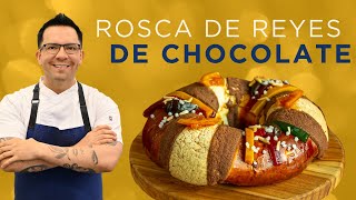 La receta que buscabas ROSCA DE REYES DE CHOCOLATE [upl. by Auhoj719]