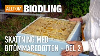 Skattning med bitömmarebotten Del 2  Biodling [upl. by Zednanreh]