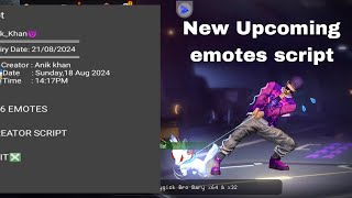 Vphonegaga new set up video  Free Fire Emote script video [upl. by Raycher]