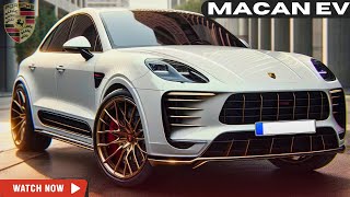 LOOKS AMAZING 2025 Porsche Macan EV Official Reveal  FIRST LOOK [upl. by Ahsinahs]