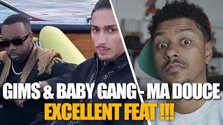 Je réagis à GIMS amp Baby Gang  MA DOUCE  REACTION amp AVIS [upl. by Aryhs]