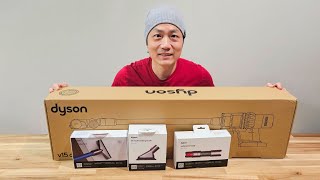 Dyson V15 Detect Absolute  Unboxing ONLY [upl. by Masterson]