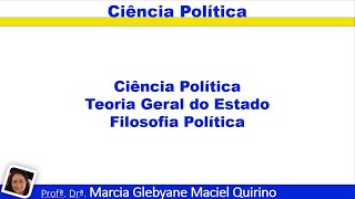 Estado Moderno  Parte 1  Conceitos iniciais Ciência Política e Teoria Geral do Estado no Direito [upl. by Nomrah383]