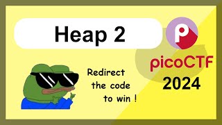 picoCTF 2024 Challenge Series  Beginners Cybersecurity  Heap 2 [upl. by Annodal]