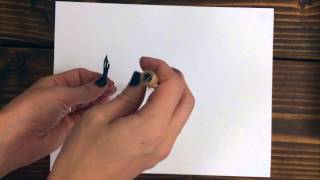 how to do calligraphy with brush pens 🤍✨ SUPER EASY BEGINNER LETTERING TUTORIAL 😊 shorts [upl. by Arthur]