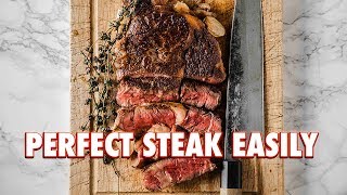 How To Cook A Perfect Steak Every Time [upl. by Ennairod]