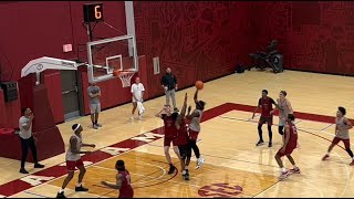 WATCH ALABAMA MENS BASKETBALL TEAM PRACTICE AHEAD OF 20232024 SEASON [upl. by Marshall]