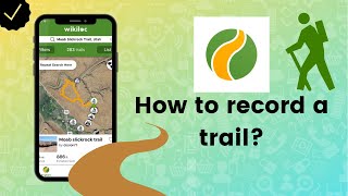 How to record a trail on Wikiloc [upl. by Ayrad253]