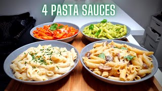 4 DELICIEUSES SAUCES POUR sublimer VOS PÂTES  FOOD IS LOVE [upl. by Goggin710]