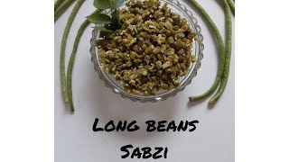 Long Beans sabzi recipe  Kerala style thoran  Payar varav  Alasande palya  Curious Cuisine [upl. by Terriss]