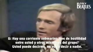 George Harrison en The Dick Cavett Show Entrevista PARTE 1 [upl. by Munafo846]