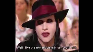 Marilyn Manson interview 2007 France  Le Grand Journal de Canal [upl. by Ahsinad404]