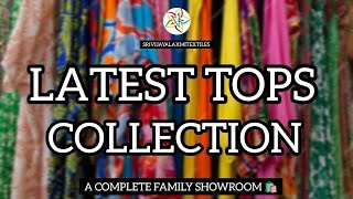 LATEST TOPS COLLECTION 💥 AFFORDABLE PRICES  SRIVIJAYALAXMITEXTILES 🛍️ [upl. by Gorman]