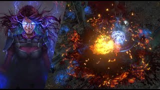 323 Detonate Dead Elementalist Build amp Showcase  Path of Exile [upl. by Jeffries32]