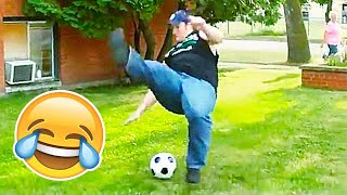 FUNNIEST FAILS amp BLOOPERS IN FOOTBALL TRY NOT TO LAUGH [upl. by Mavilia]