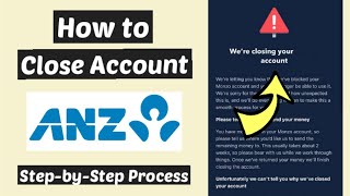 Easily Close Your ANZ Bank Account A StepbyStep Guide  Close ANZ Bank Account online [upl. by Guntar]