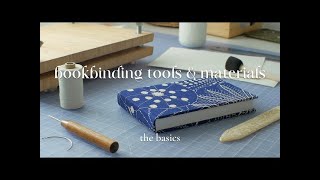 BeginnerFriendly Bookbinding Tools amp Materials [upl. by Cele]