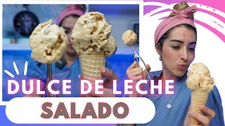 Helado Delicioso  DULCE DE LECHE SALADO [upl. by Mloclam]