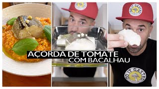 Hoje vamos fazer Açorda de Tomate e Bacalhau [upl. by Palmer100]