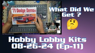 Stash AddsWhat Did He Buy Ep11 HobbyLobby 71 Dodge Demon 20240826 modelbuilding modlecars [upl. by Idyh]