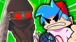 Accelerant Hank VS Boyfriend in Friday Night Funkin VR  VRChat FNF Mods [upl. by Anallise]