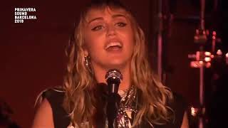 Miley Cyrus  Live at Primavera Sound Festival 2019 [upl. by Gnoix427]