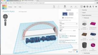 2 Make a nameplate with 3D modeling amp printing by Tinkercad [upl. by Repmek]